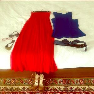 Banana Republic Platforms, Chanel, Zara Top